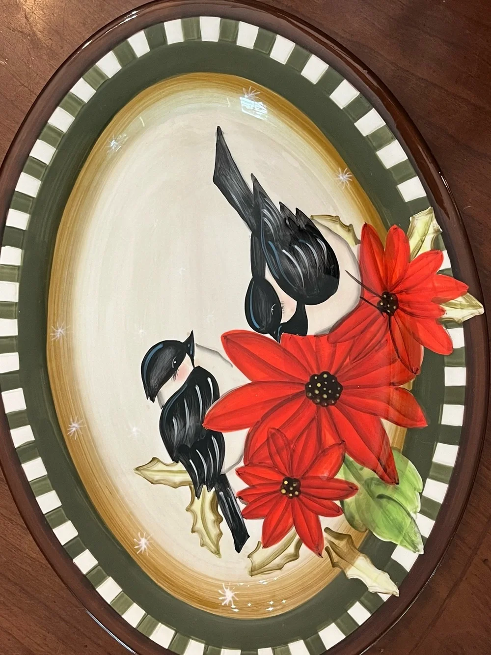Pfaltzgraff Woodland Oval platter vintage pfaltzgraff